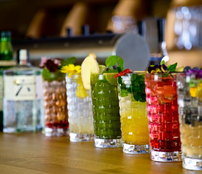 Auswahl an Cocktails des Ramenrestaurants umaii in Leipzig und Dresden